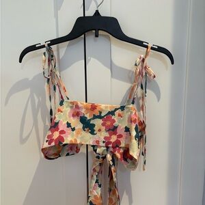 Floral Multicolor Women's Top